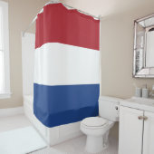 Rideaux De Douche Drapeau néerlandais (En situation)