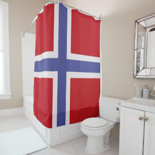 Rideaux De Douche Drapeau norvégien