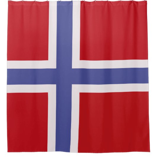 Rideaux De Douche Drapeau norvégien (Devant)