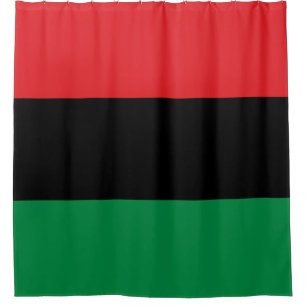Rideaux De Douche Drapeau panafricain