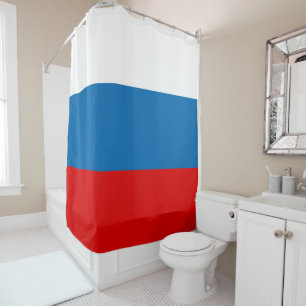 Rideaux De Douche Drapeau patriotique russe panslave