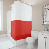 Rideaux De Douche Drapeau polonais (En situation)