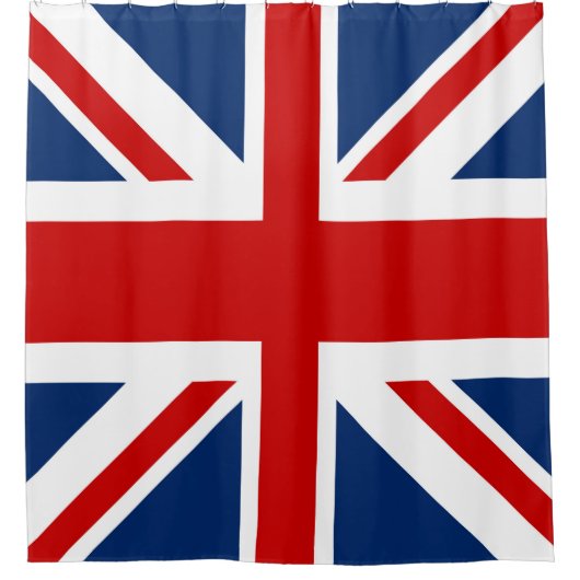 Rideaux De Douche Drapeau Royaume-Uni Union Jack (Devant)
