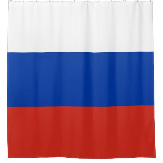 Rideaux De Douche Drapeau russe (Russie) (Devant)