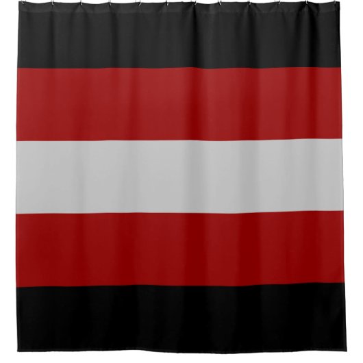 Rideaux De Douche Drapeau satanique (Satanisme) (Devant)