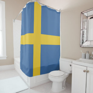 Rideaux De Douche Drapeau suédois