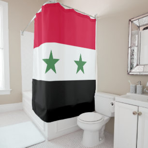 Rideaux De Douche Drapeau syrien