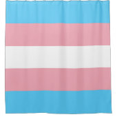 Rideaux De Douche Drapeau Transgenre (Devant)