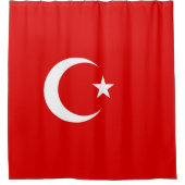 Rideaux De Douche Drapeau turc (Devant)