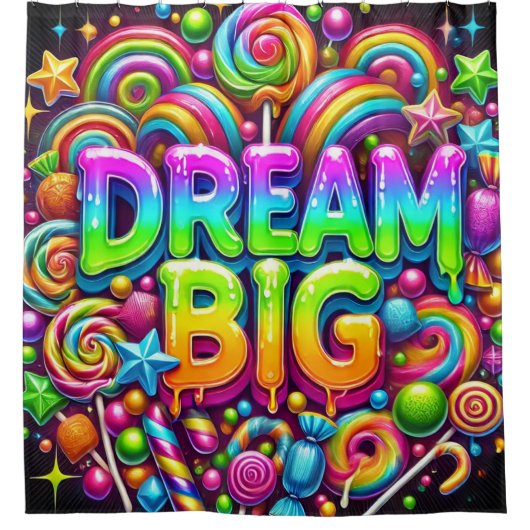 Rideaux De Douche Dream Big (Devant)
