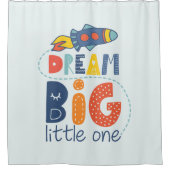 Rideaux De Douche Dream Big Little One Rocket (Devant)