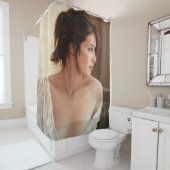 Rideaux De Douche Dreaming by the Window (En situation)