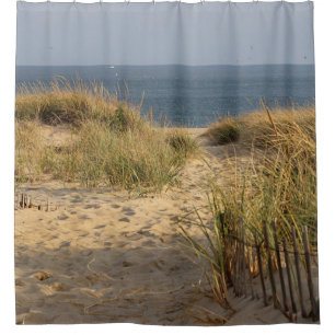 Rideaux De Douche Dunes de sable et vue d'océan