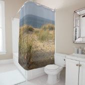 Rideaux De Douche Dunes de sable et vue d'océan (En situation)