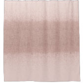 Rideaux De Douche Dusty Rose Terracotta rose Ombre texture Abstraite (Devant)