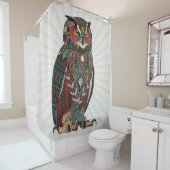 Rideaux De Douche eagle owl (En situation)