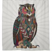 Rideaux De Douche eagle owl (Devant)