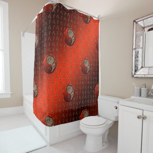 Rideaux De Douche Earth Rat (En situation)