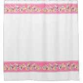 Rideaux De Douche Easter Floral Rabbits (Devant)