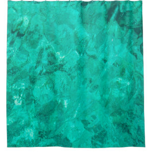 Rideaux De Douche Eau bleu mer vague turquoise arrière - plan liquid