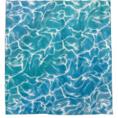 Rideaux De Douche Eau bleue* (Devant)