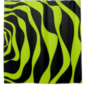 Rideaux De Douche Ebb et flux 4 - Lime vert (Devant)