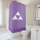 Rideaux De Douche Écaille Hojo (En situation)