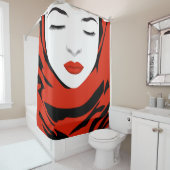 Rideaux De Douche écharpe (En situation)