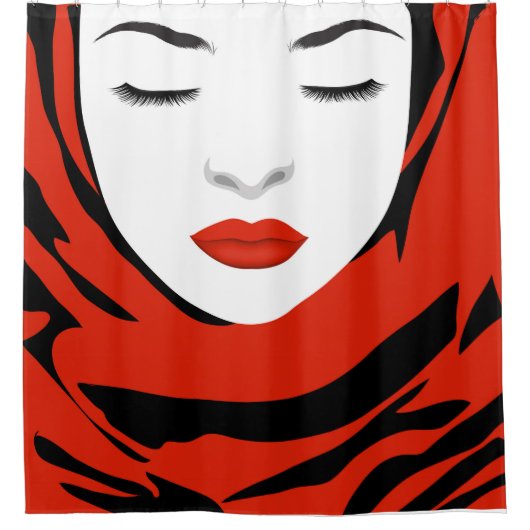 Rideaux De Douche écharpe (Devant)