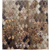 Rideaux De Douche Échelles de Parties scintillant de sirènes #6 (Devant)