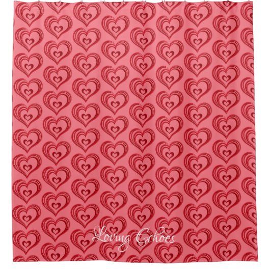 Rideaux De Douche Échos d'amour (Devant)