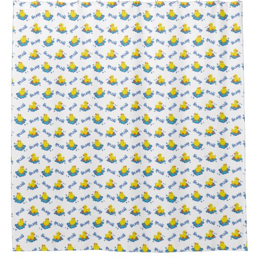 Rideaux De Douche Éclaboussure de Splish (Devant)