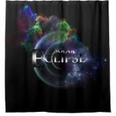 Rideaux De Douche Éclipse solaire Espace Art Fractal (Devant)
