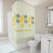 Rideaux De Douche École tropicale (En situation)