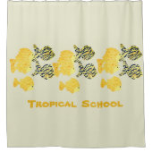 Rideaux De Douche École tropicale (Devant)