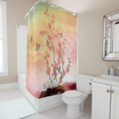 Rideaux De Douche Écran Ikebana (En situation)