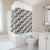 Rideaux De Douche Écriture chrétienne | DRAPEAU D'AFRIQUE DU SUD (En situation)