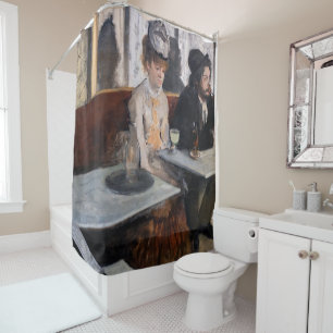 Rideaux De Douche Edgar Degas - Dans un café / L'Absinthe