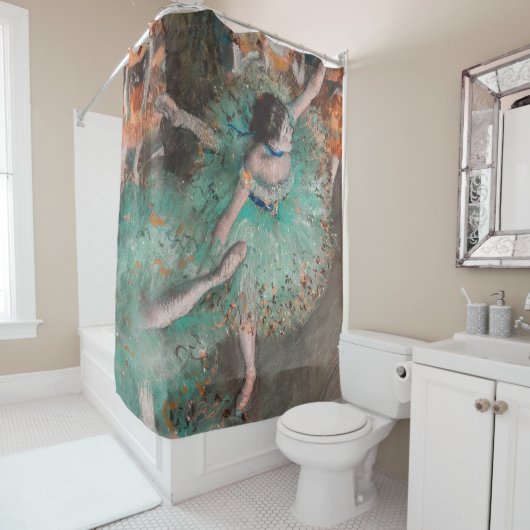 Rideaux De Douche Edgar Degas - Swaying Dancer / Danseuse en vert (En situation)