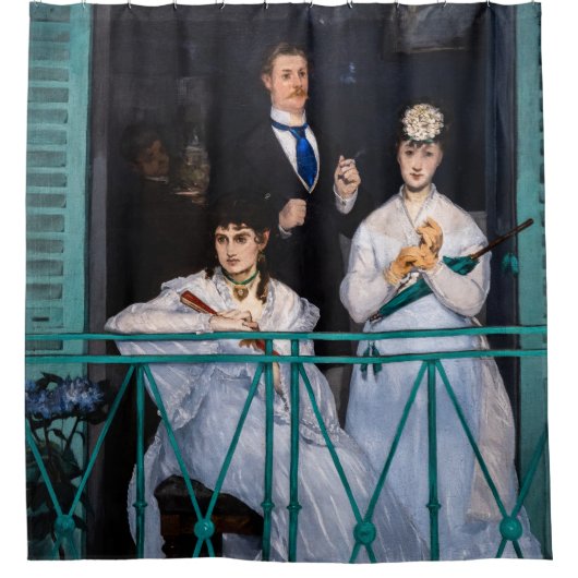 Rideaux De Douche Edouard Manet - Balcon / Le Balcon (Devant)