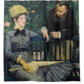 Rideaux De Douche Edouard Manet - Dans la serre (Devant)