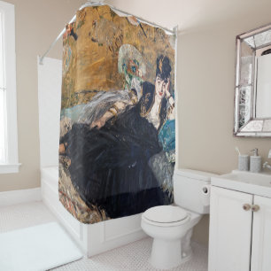 Rideaux De Douche Edouard Manet - Lady avec fans