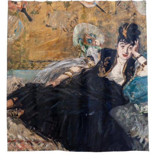 Rideaux De Douche Edouard Manet - Lady avec fans (Devant)