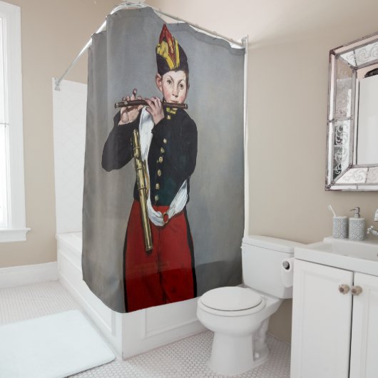 Rideaux De Douche Edouard Manet - Le Fifer / Jeune Flutiste (En situation)