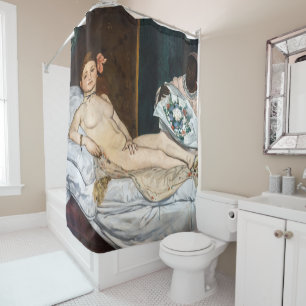 Rideaux De Douche Edouard Manet - Olympia