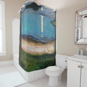Rideaux De Douche Edvard Munch - Lune (En situation)