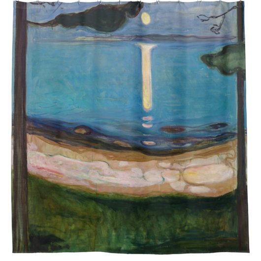 Rideaux De Douche Edvard Munch - Lune (Devant)