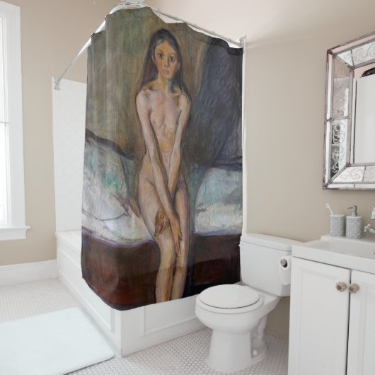 Rideaux De Douche Edvard Munch - Puberté (En situation)