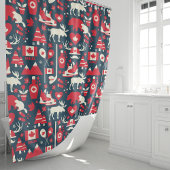 Rideaux De Douche Élan canadien Icônes Canada