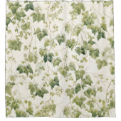 Rideaux De Douche Élégance de la Ligue Ivy en aquarelle (Devant)